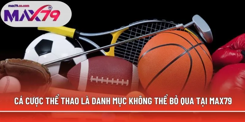 Cá cược thể thao là danh mục không thể bỏ qua tại Max79